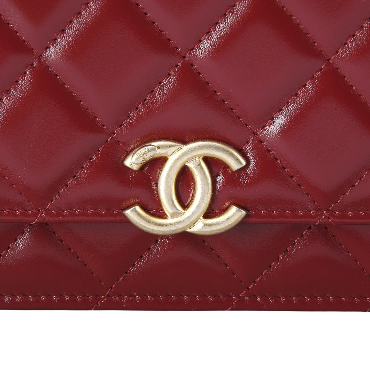 CHANEL(NEW)샤넬 공방 WOC 버건디 (새제품) NEW PRODUCT