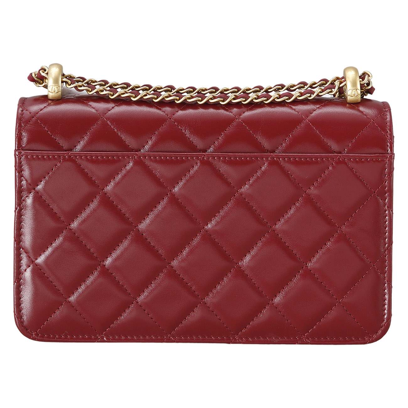 CHANEL(NEW)샤넬 공방 WOC 버건디 (새제품) NEW PRODUCT