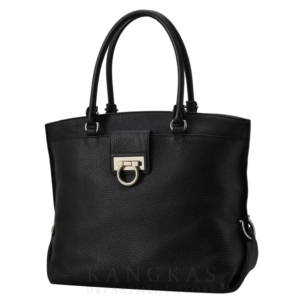 FERRAGAMO(USED)페레가모 간치니 플랩 토트백
