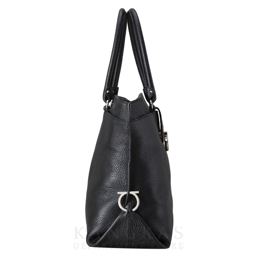 FERRAGAMO(USED)페레가모 간치니 플랩 토트백