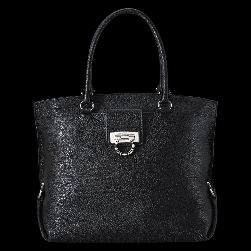 FERRAGAMO(USED)페레가모 간치니 플랩 토트백