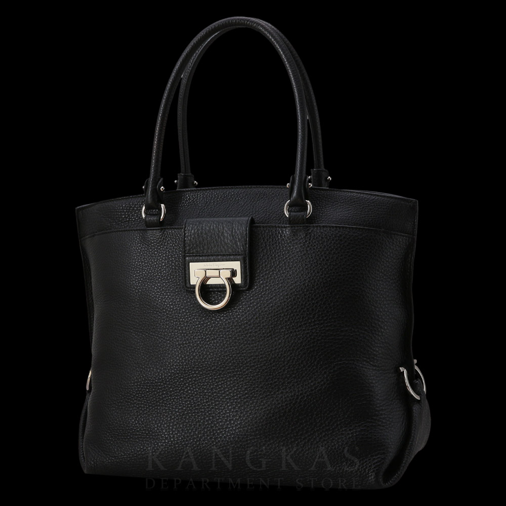 FERRAGAMO(USED)페레가모 간치니 플랩 토트백