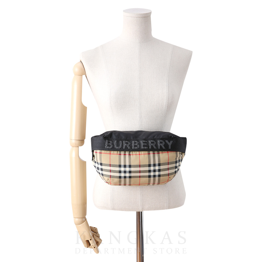 BURBERRY(USED)버버리 빈티지 체크 범백