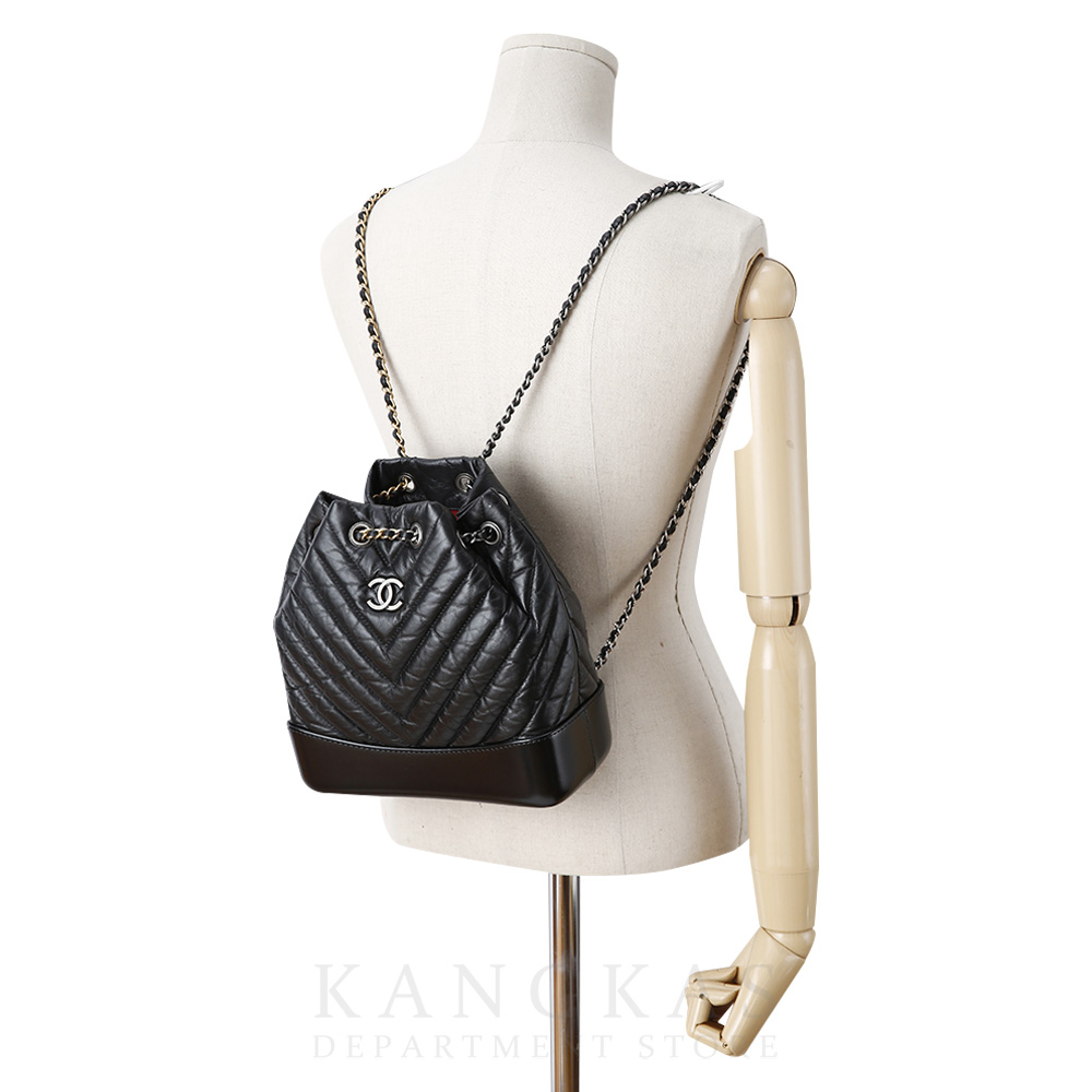 CHANEL(USED)샤넬 가브리엘 쉐브론 백팩