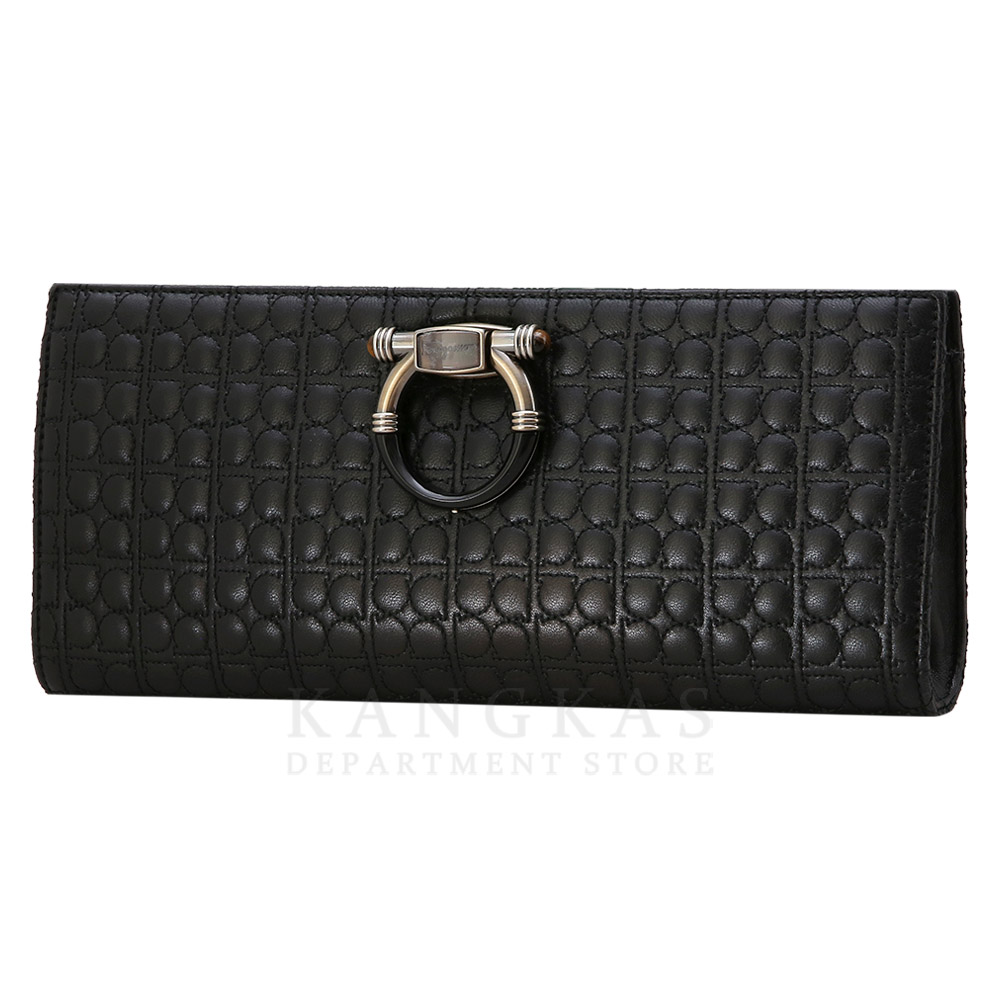 FERRAGAMO(USED)페레가모 간치니 체인 클러치백