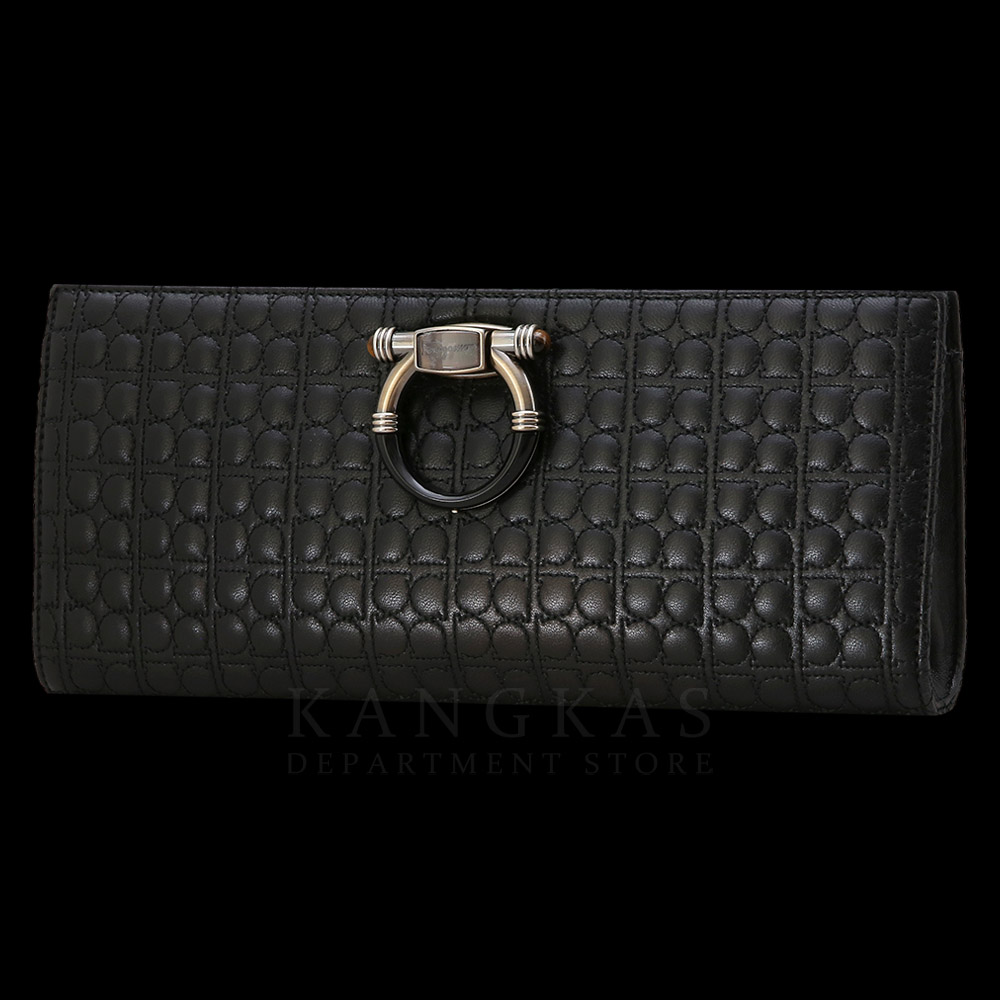 FERRAGAMO(USED)페레가모 간치니 체인 클러치백