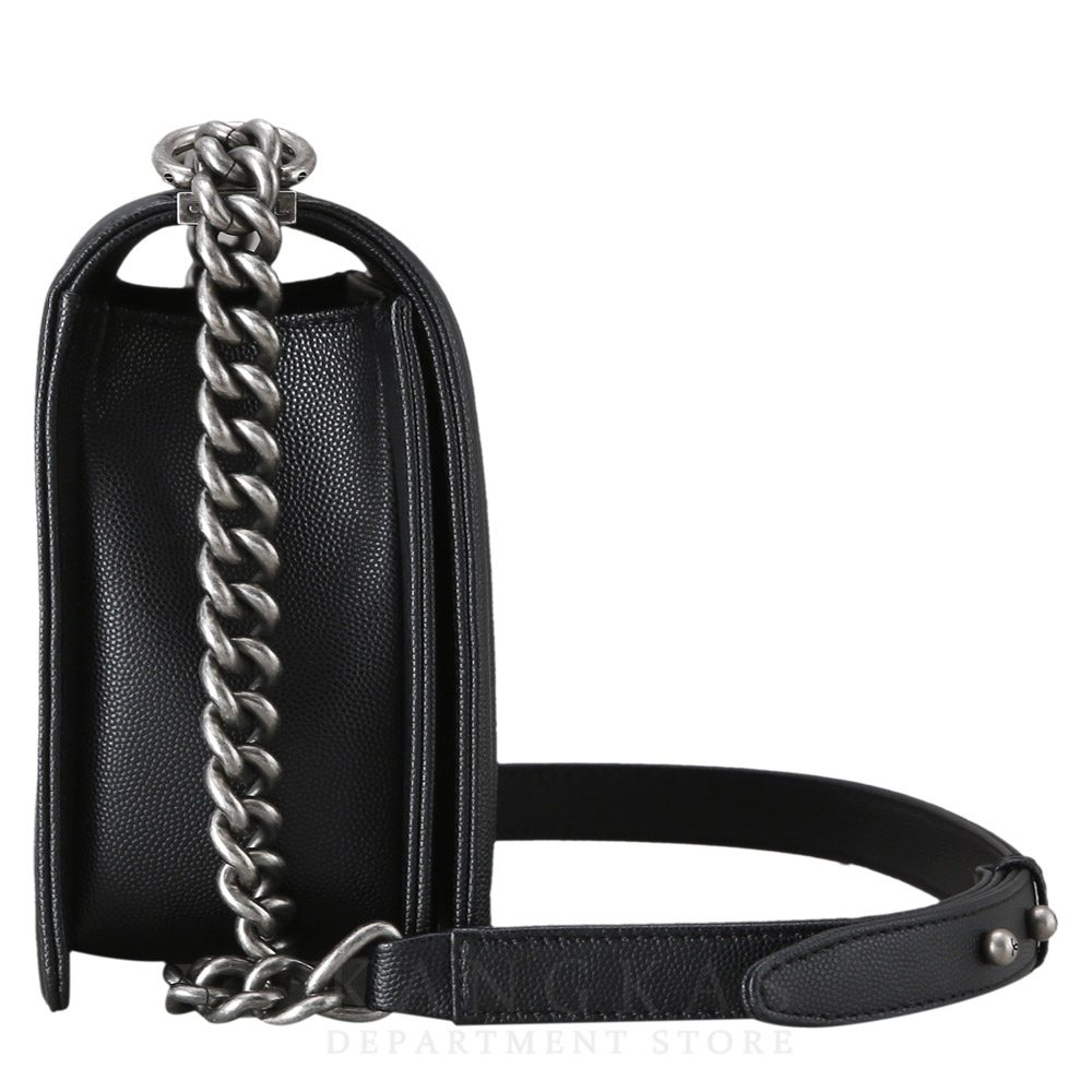 CHANEL(USED)샤넬 보이샤넬 캐비어 라지 블랙