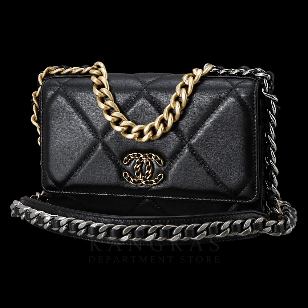 CHANEL(USED)샤넬 19 WOC 블랙