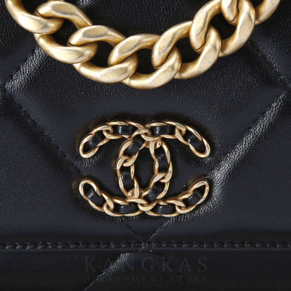 CHANEL(USED)샤넬 19 WOC 블랙