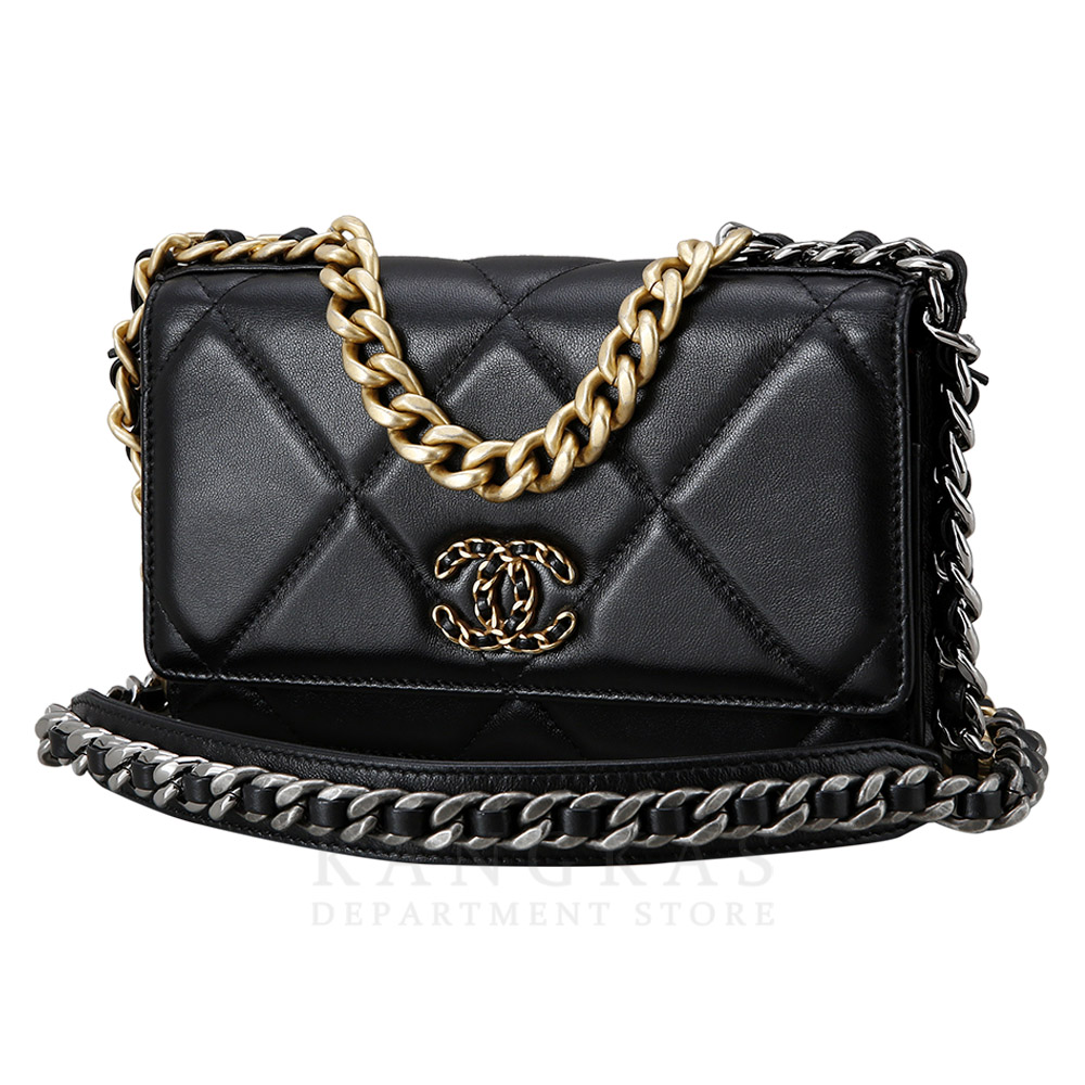 CHANEL(USED)샤넬 19 WOC 블랙