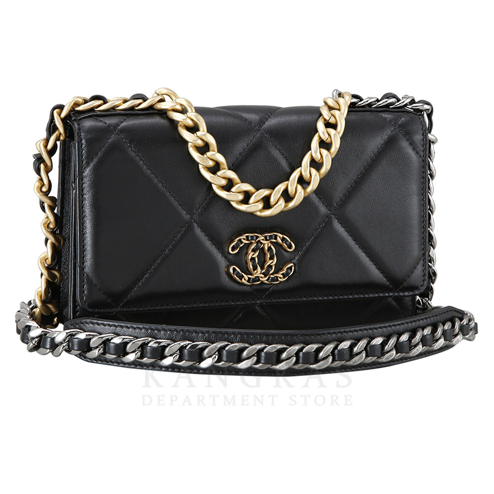CHANEL(USED)샤넬 19 WOC 블랙