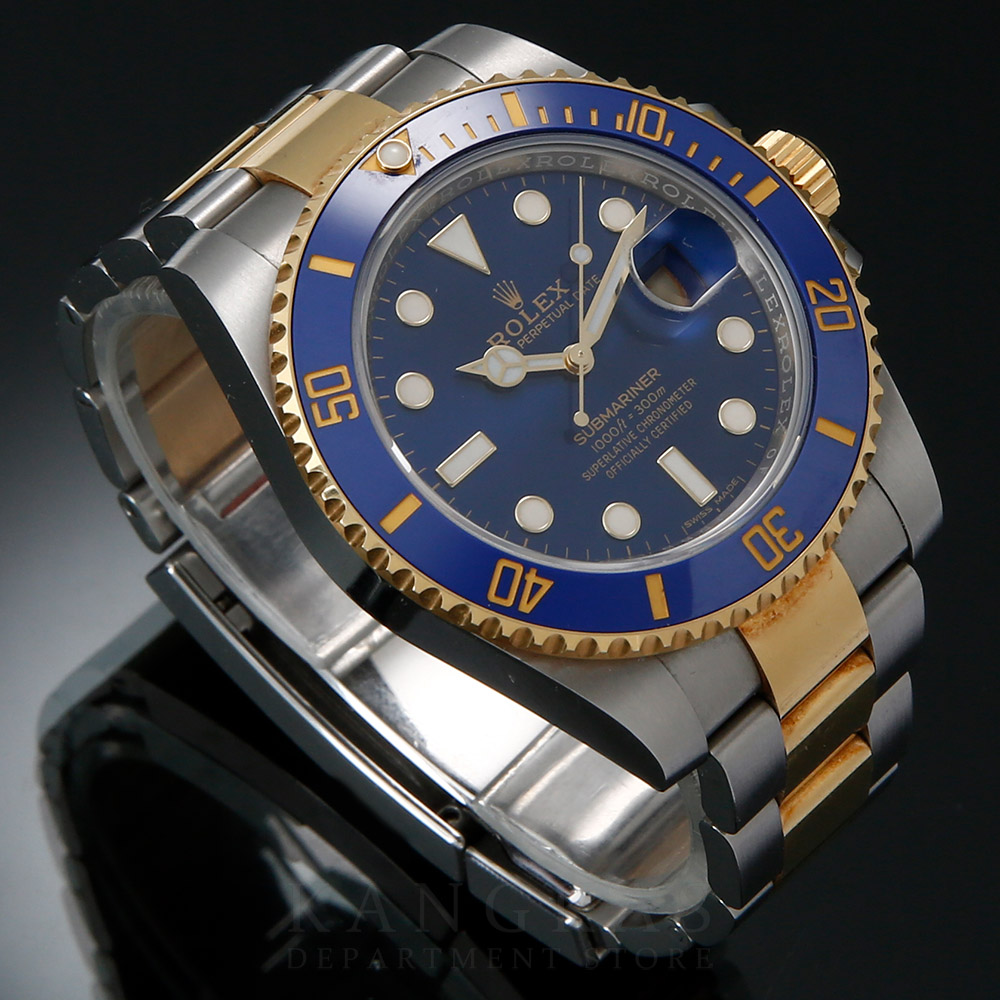 ROLEX(USED)로렉스 서브마리너 콤비 청판 116613LV