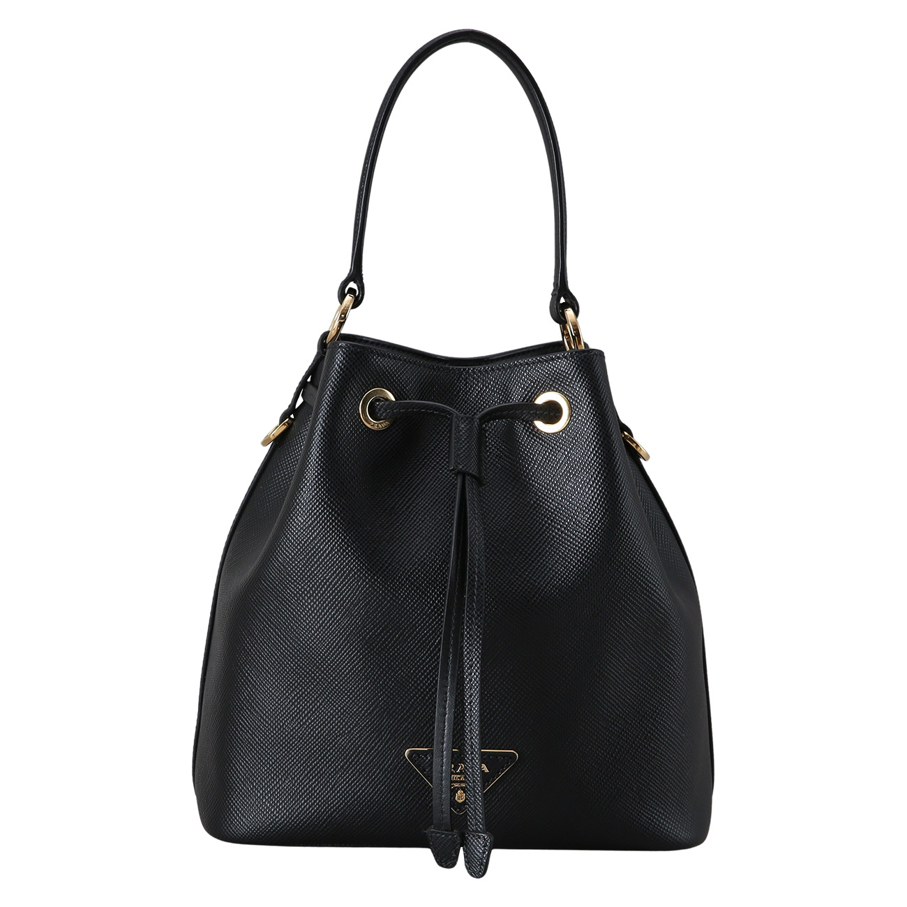 PRADA(USED)프라다 1BE032 사피아노 버킷백