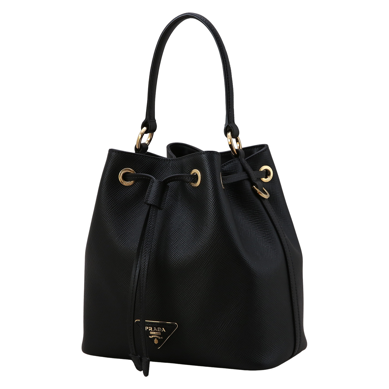 PRADA(USED)프라다 1BE032 사피아노 버킷백