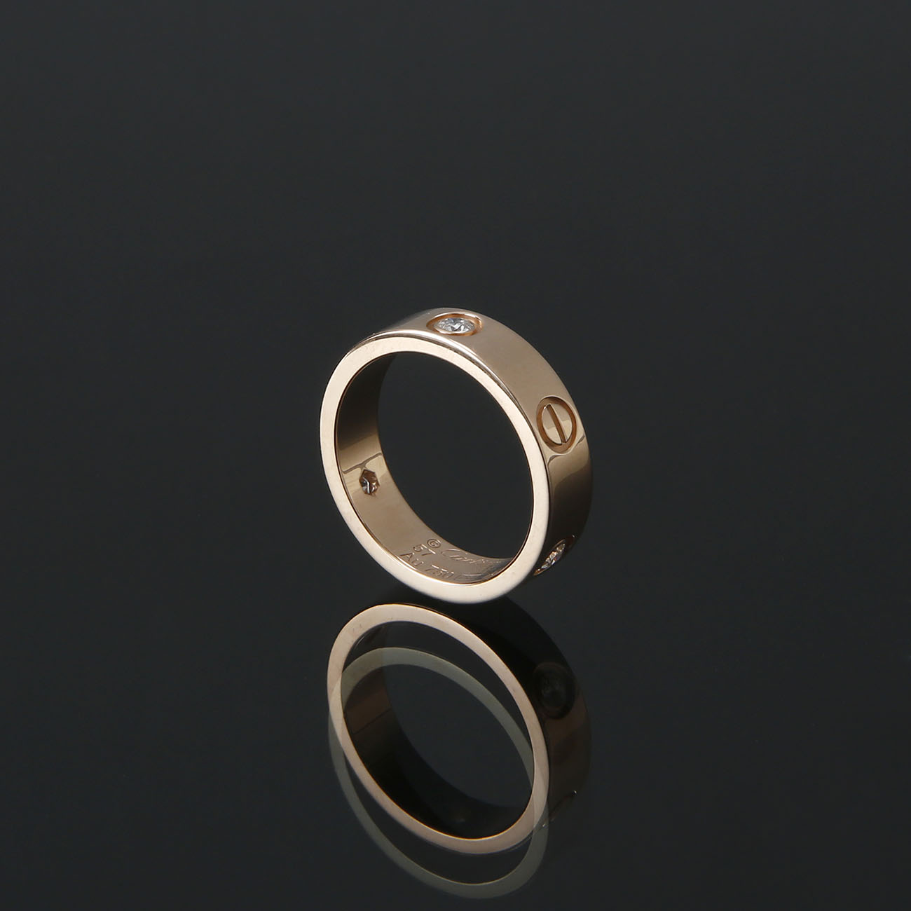 CARTIER(USED)까르띠에 3P 러브링 #57