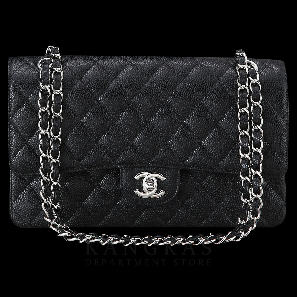 CHANEL(USED)샤넬 캐비어 클래식 라지 플랩백 블랙