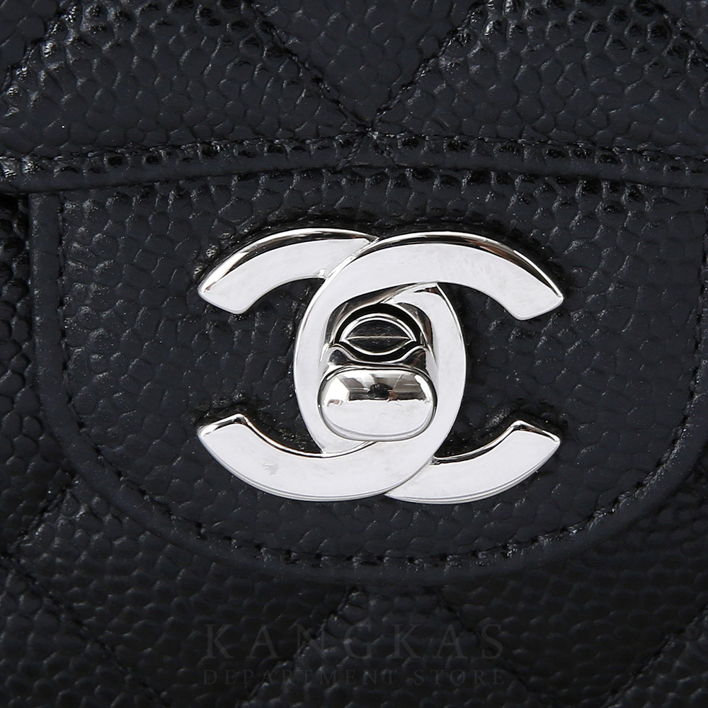 CHANEL(USED)샤넬 캐비어 클래식 라지 플랩백 블랙