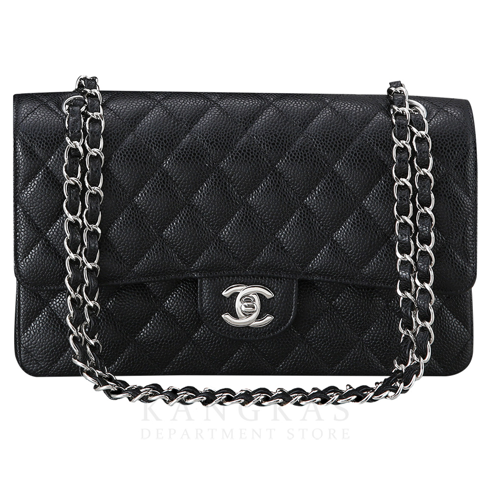 CHANEL(USED)샤넬 캐비어 클래식 라지 플랩백 블랙