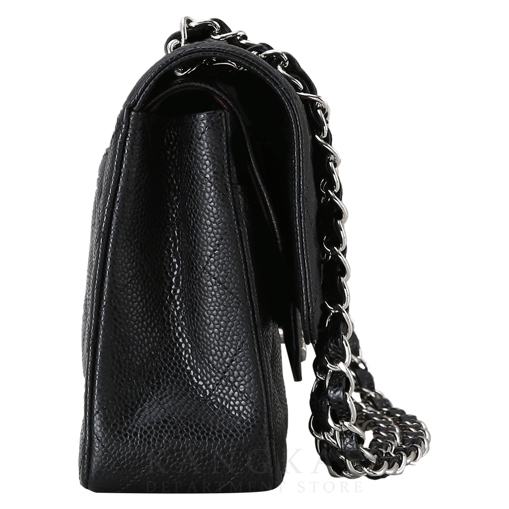 CHANEL(USED)샤넬 캐비어 클래식 라지 플랩백 블랙