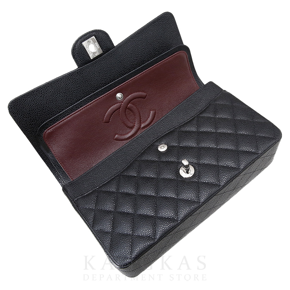 CHANEL(USED)샤넬 캐비어 클래식 라지 플랩백 블랙