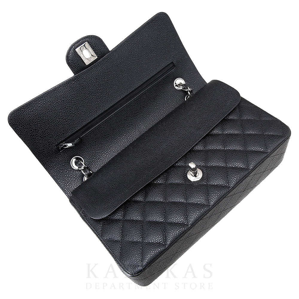 CHANEL(USED)샤넬 캐비어 클래식 라지 플랩백 블랙