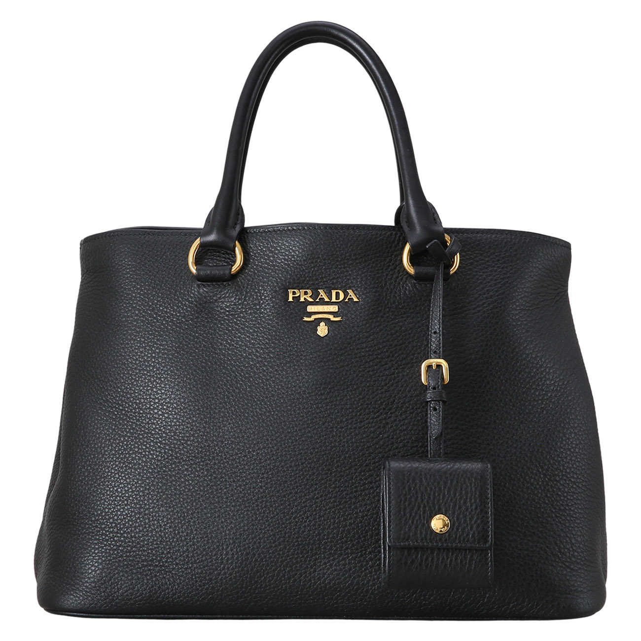 PRADA(USED)프라다 1BA579 비텔로 다이노 토트겸 숄더백