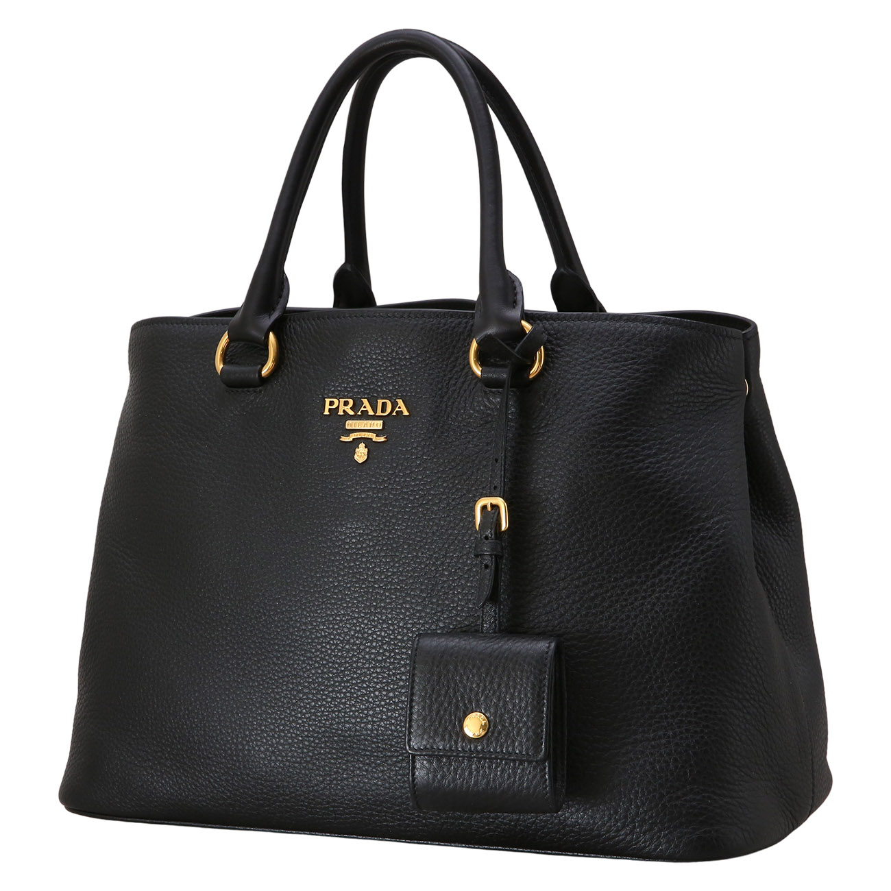 PRADA(USED)프라다 1BA579 비텔로 다이노 토트겸 숄더백