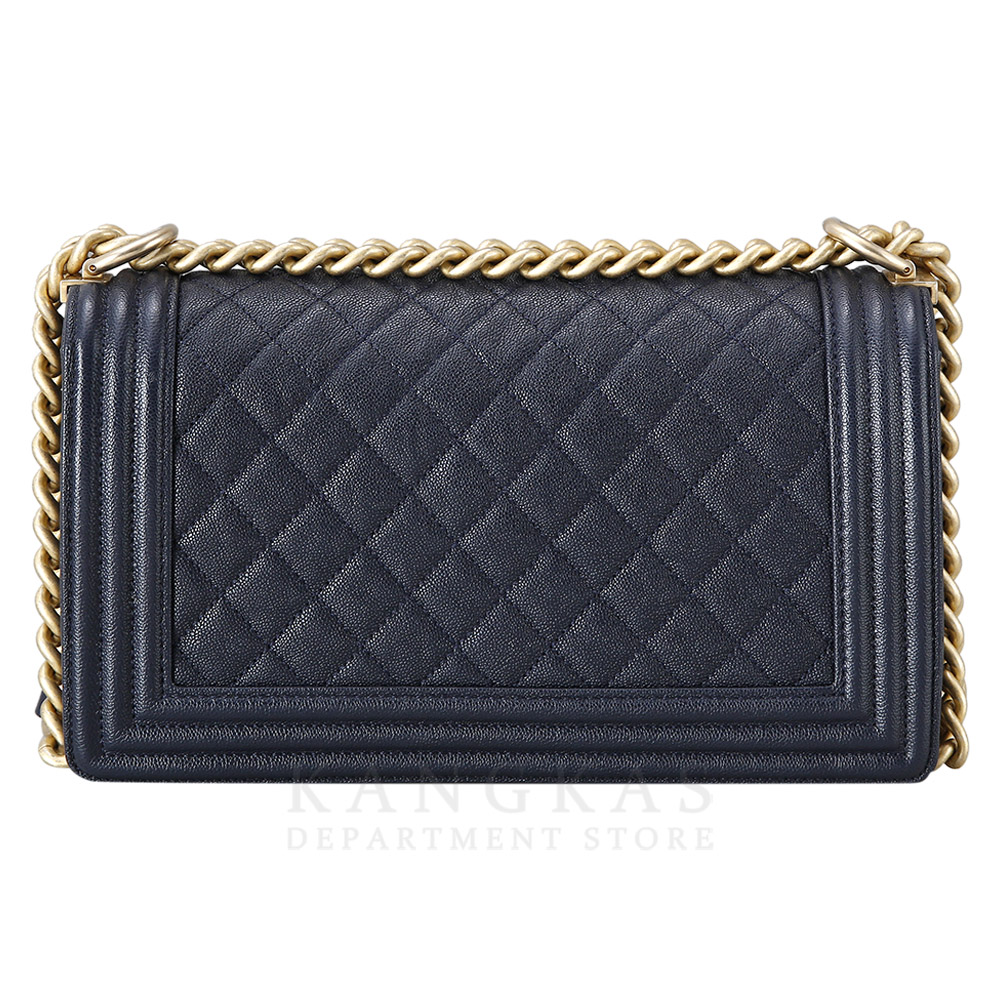 CHANEL(USED)샤넬 캐비어 보이샤넬 미듐