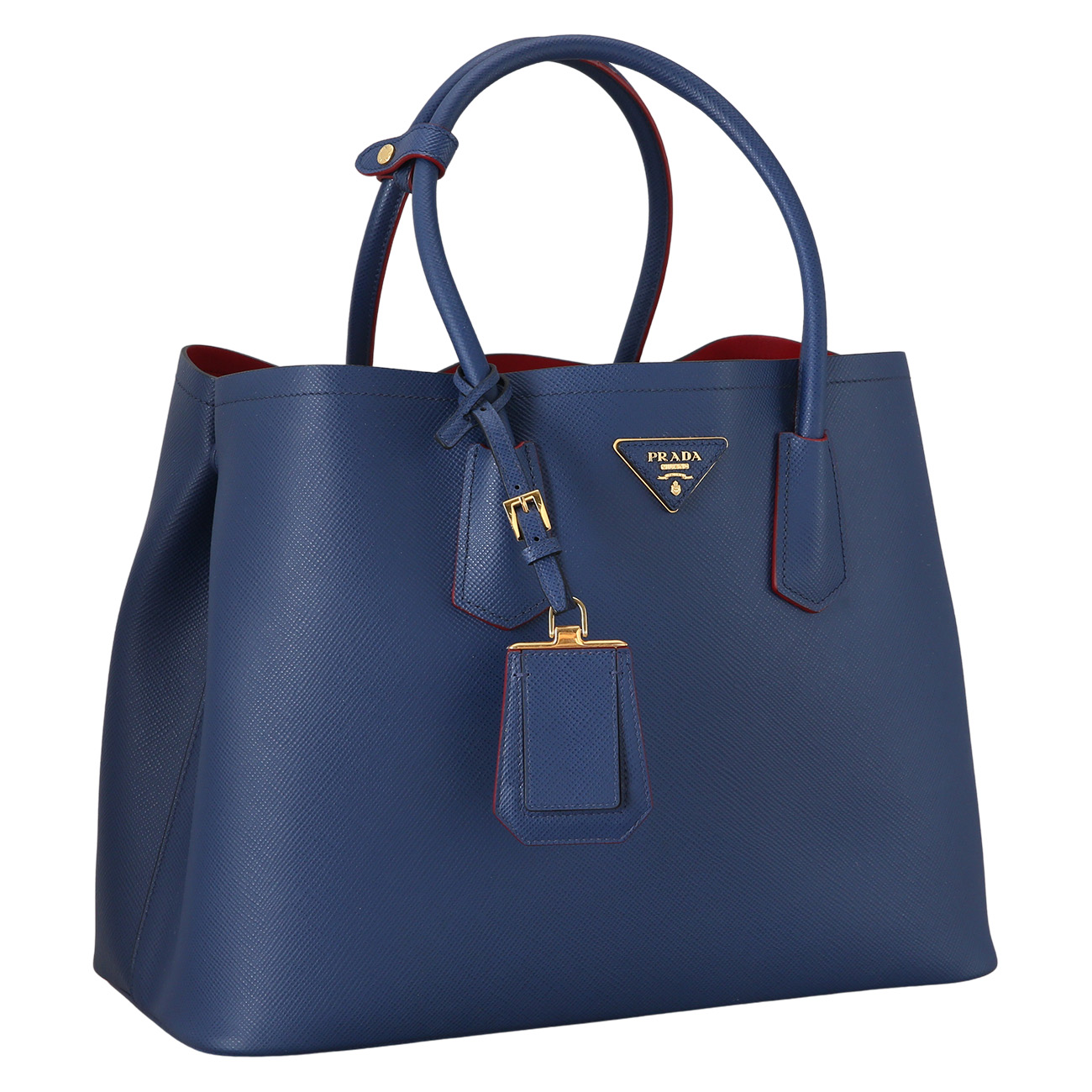 PRADA(USED)프라다 사피아노 두블레 토트 겸 숄더백
