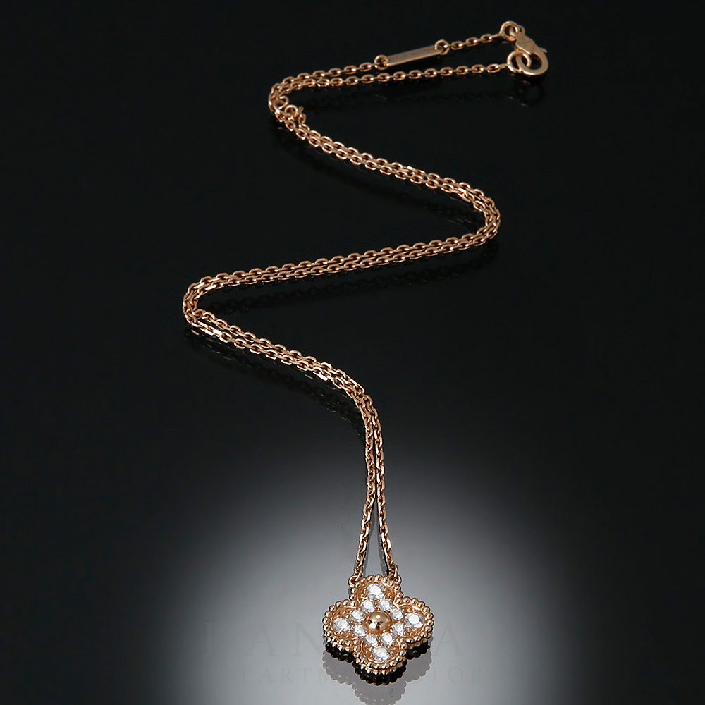Van Cleef & Arpels(USED)반클리프앤아펠 다이아몬드 빈티지 알함브라 펜던트