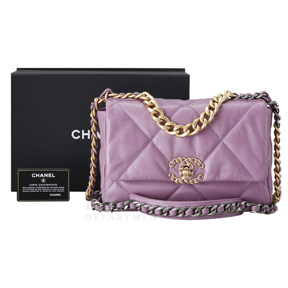 CHANEL(USED)샤넬 19 미디엄 백
