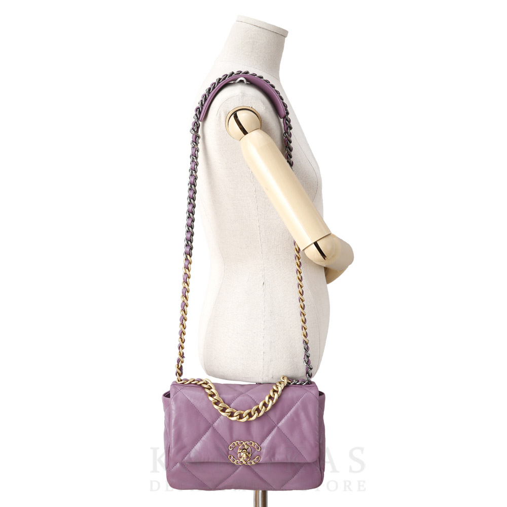 CHANEL(USED)샤넬 19 미디엄 백