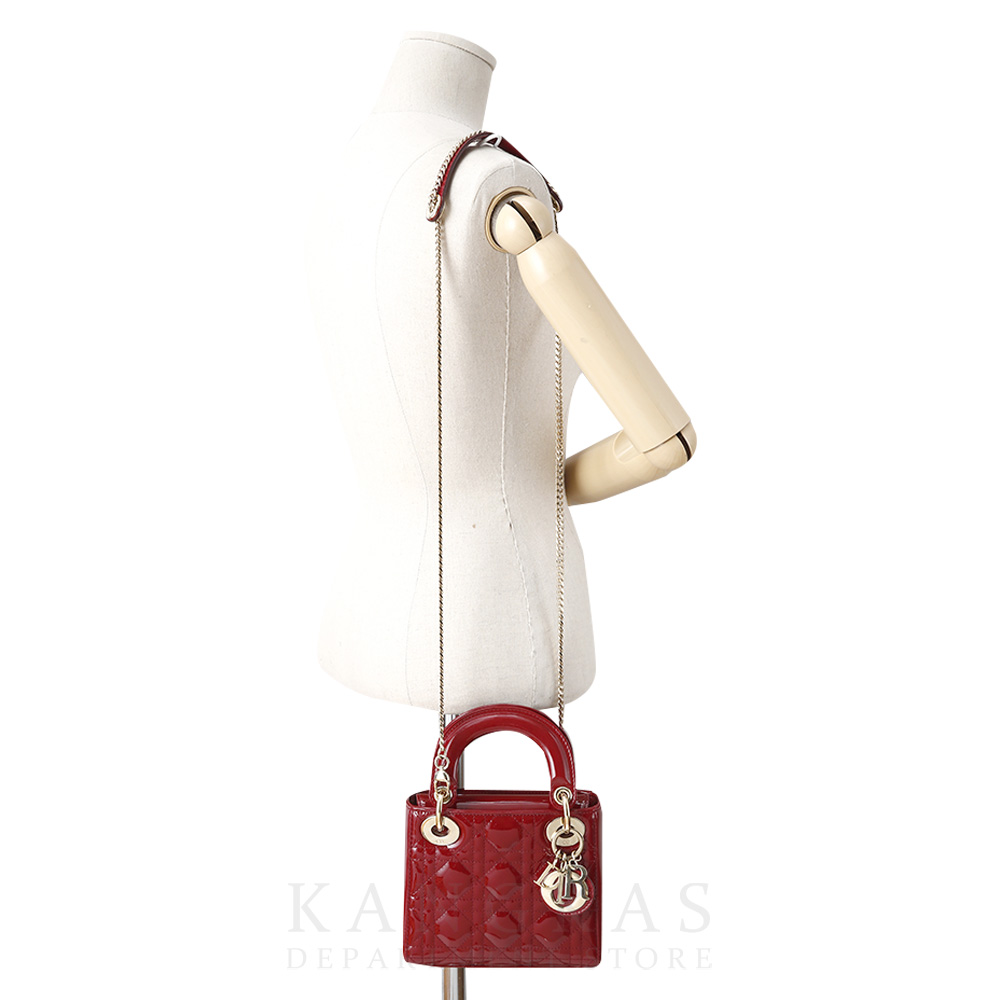 CHRISTIAN DIOR(USED)크리스찬디올 페이던트 레이디디올 미니