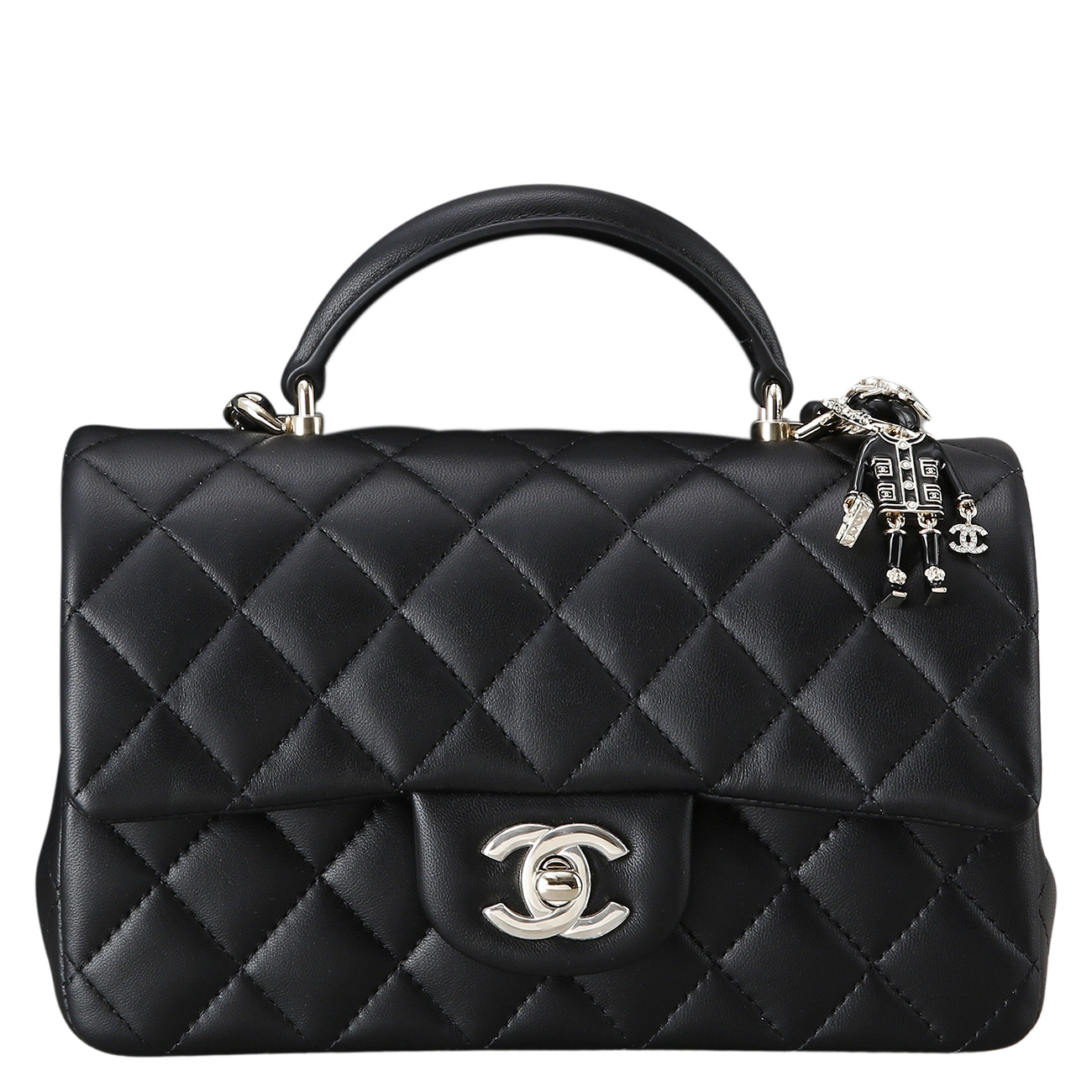 CHANEL(NEW)샤넬 뉴미니 탑핸들 참장식  (새제품) NEW PRODUCT