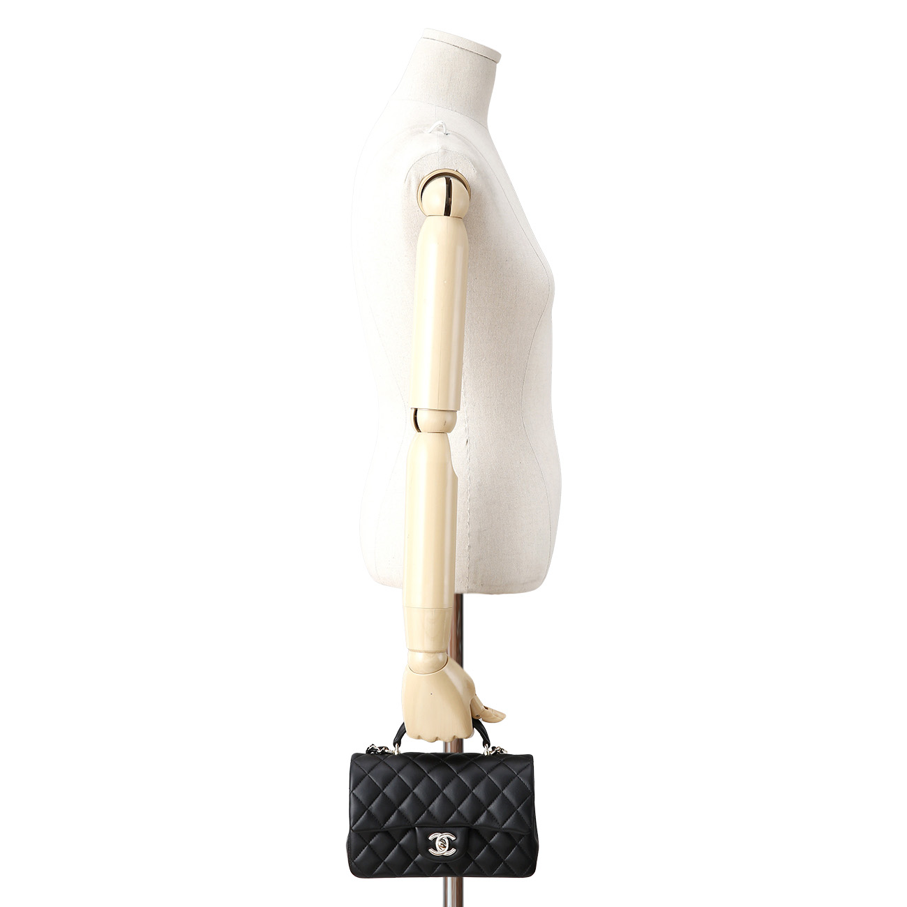 CHANEL(NEW)샤넬 뉴미니 탑핸들 참장식  (새제품) NEW PRODUCT