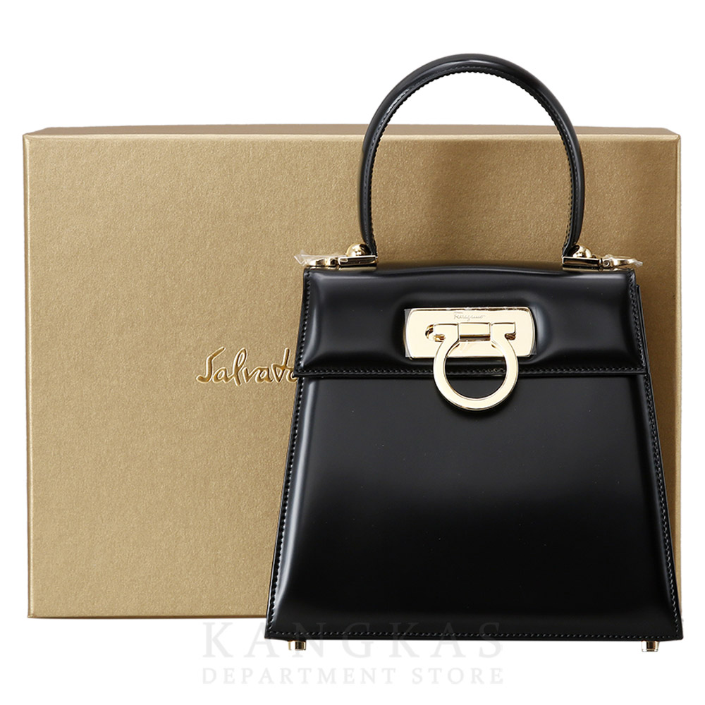 FERRAGAMO(USED)페레가모 켈리 스몰 탑 핸들백