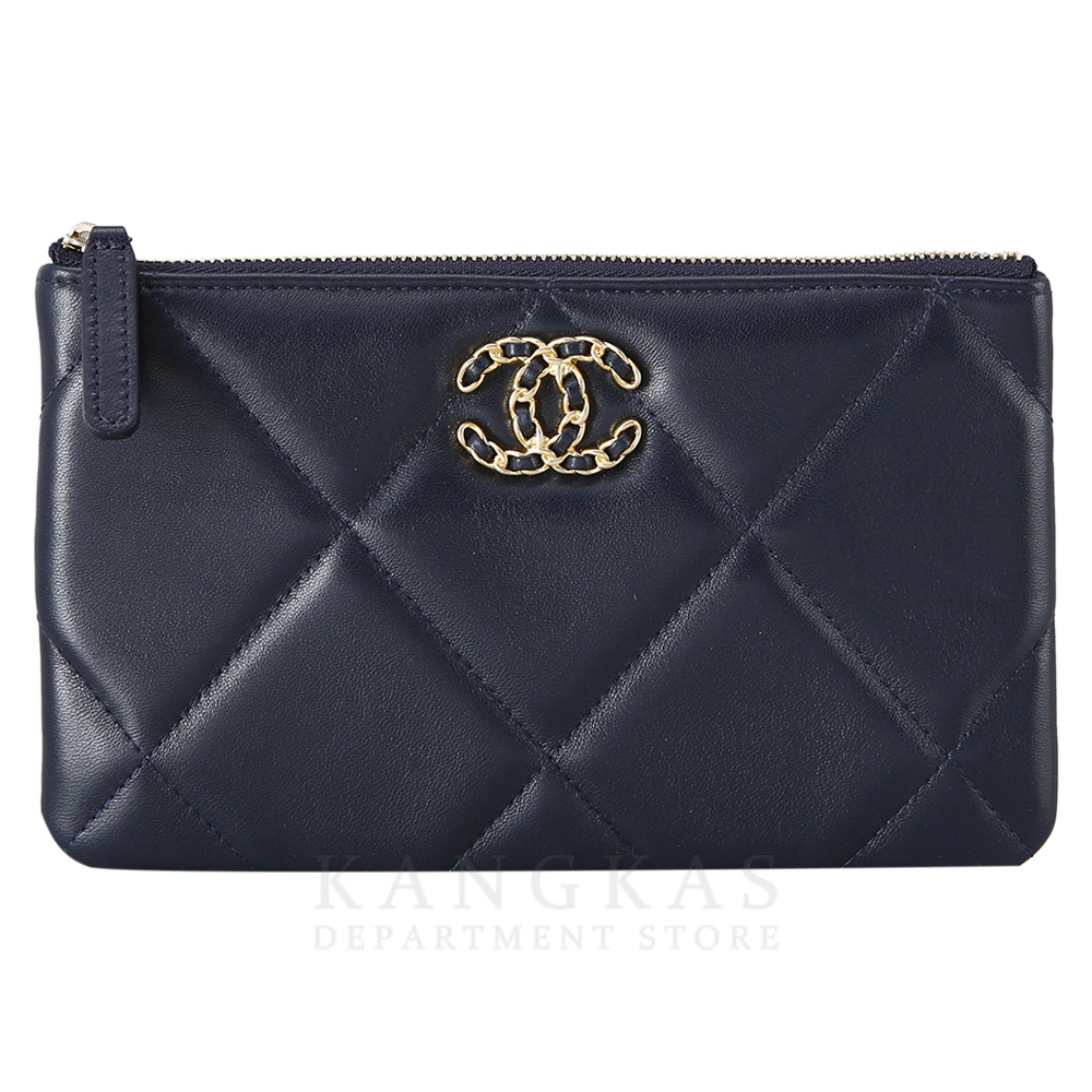 CHANEL(USED)샤넬 19 스몰 파우치