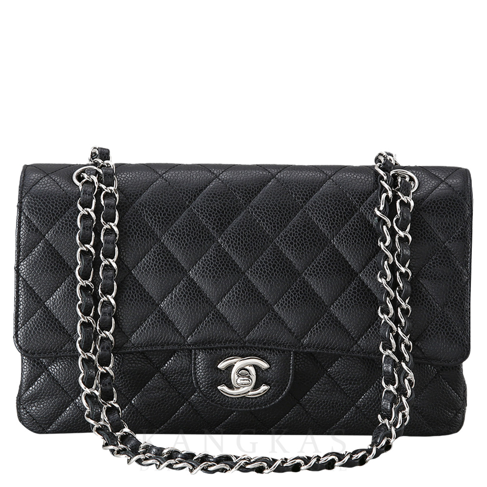 CHANEL(USED)샤넬 캐비어 클래식 미듐 플랩백