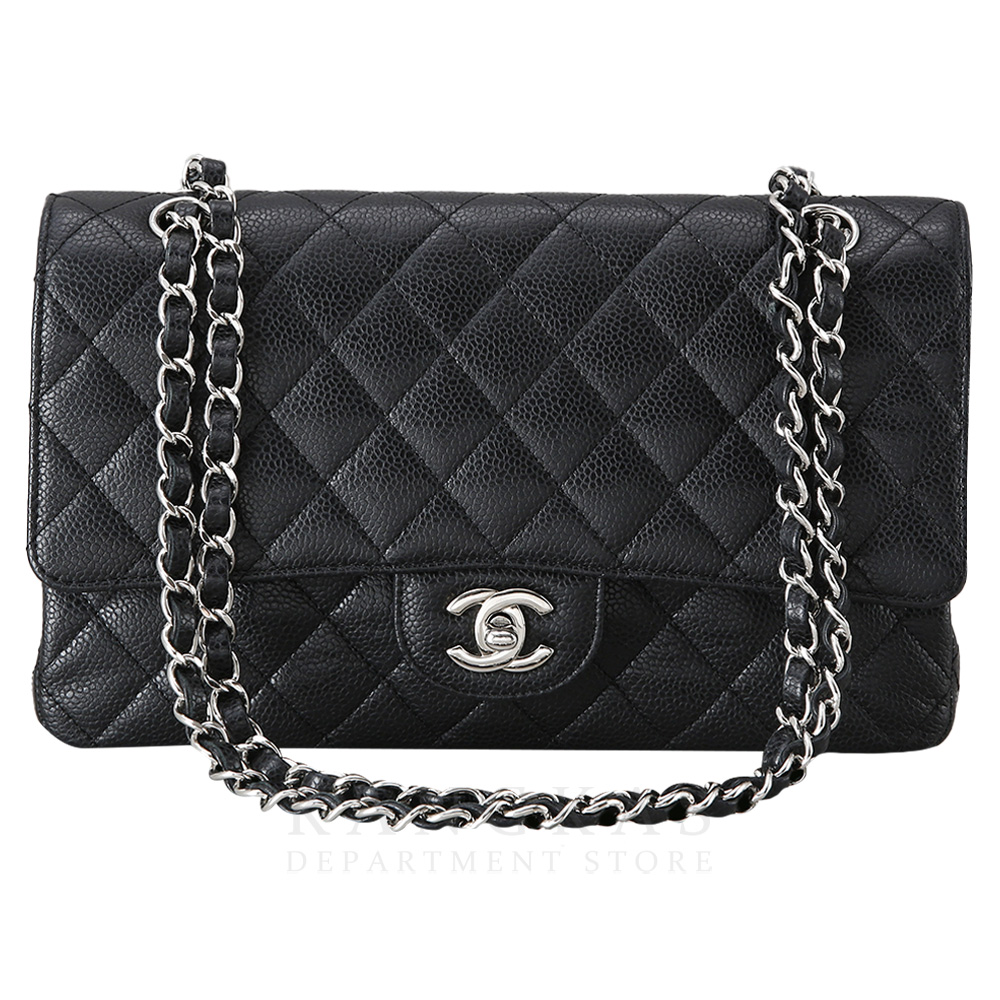 CHANEL(USED)샤넬 캐비어 클래식 미듐 플랩백