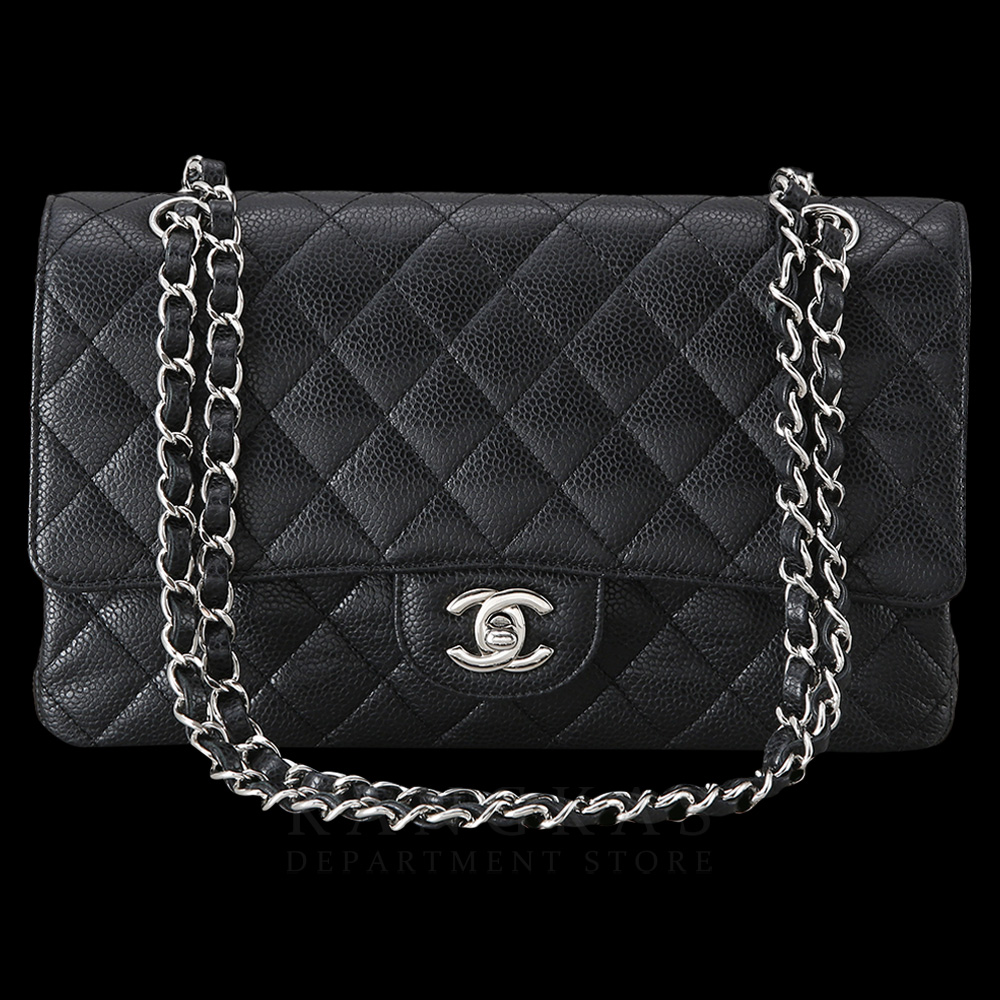 CHANEL(USED)샤넬 캐비어 클래식 미듐 플랩백