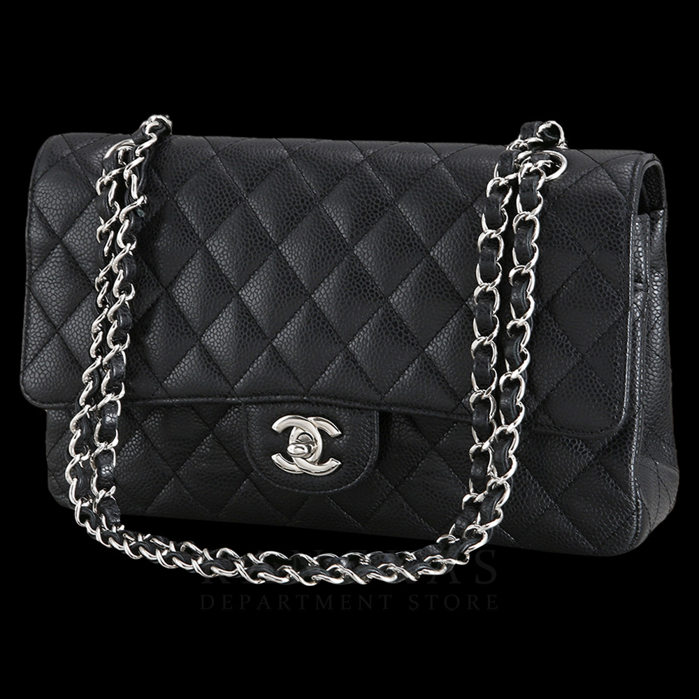 CHANEL(USED)샤넬 캐비어 클래식 미듐 플랩백