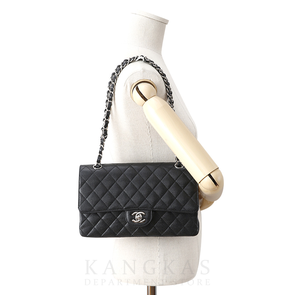 CHANEL(USED)샤넬 캐비어 클래식 미듐 플랩백