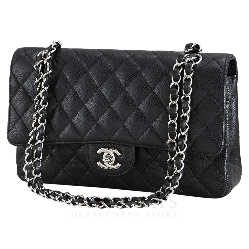 CHANEL(USED)샤넬 캐비어 클래식 미듐 플랩백