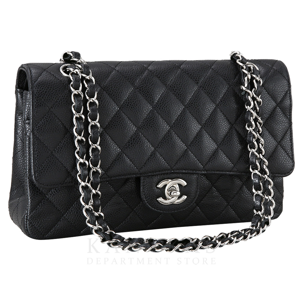 CHANEL(USED)샤넬 캐비어 클래식 미듐 플랩백