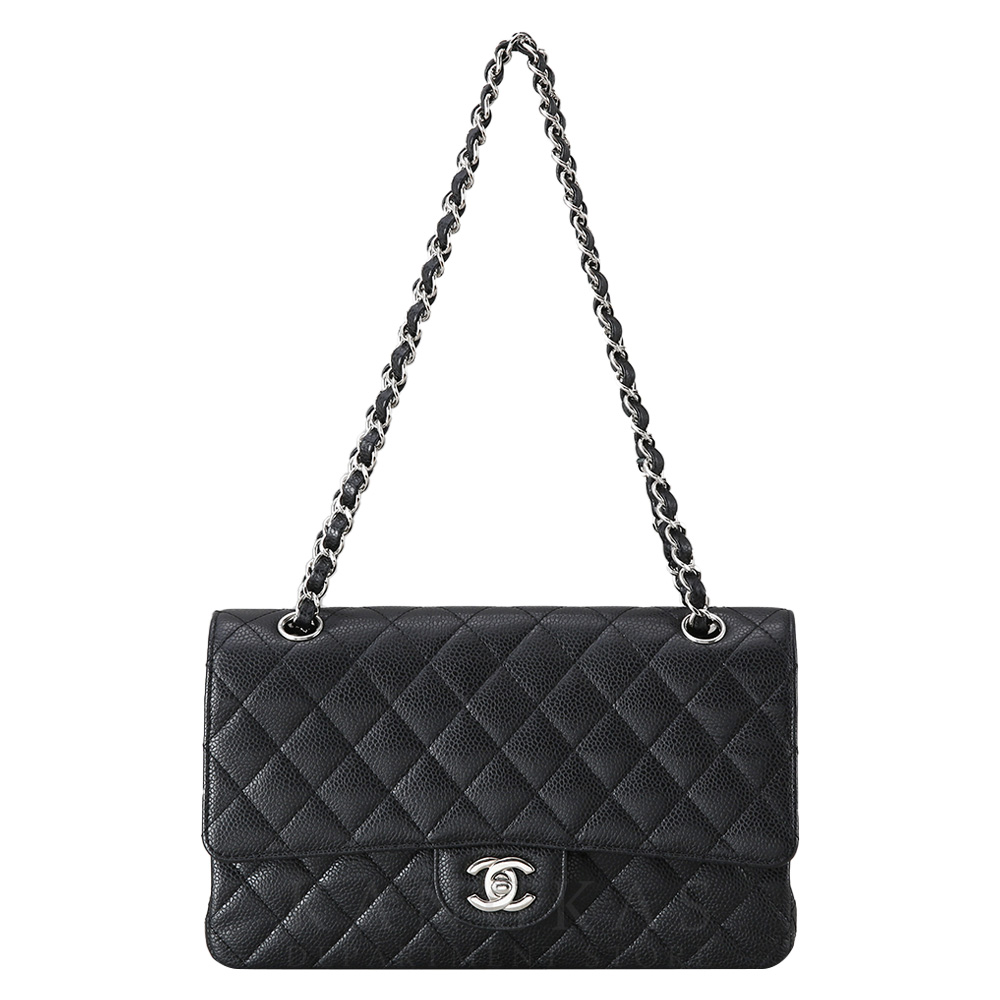 CHANEL(USED)샤넬 캐비어 클래식 미듐 플랩백