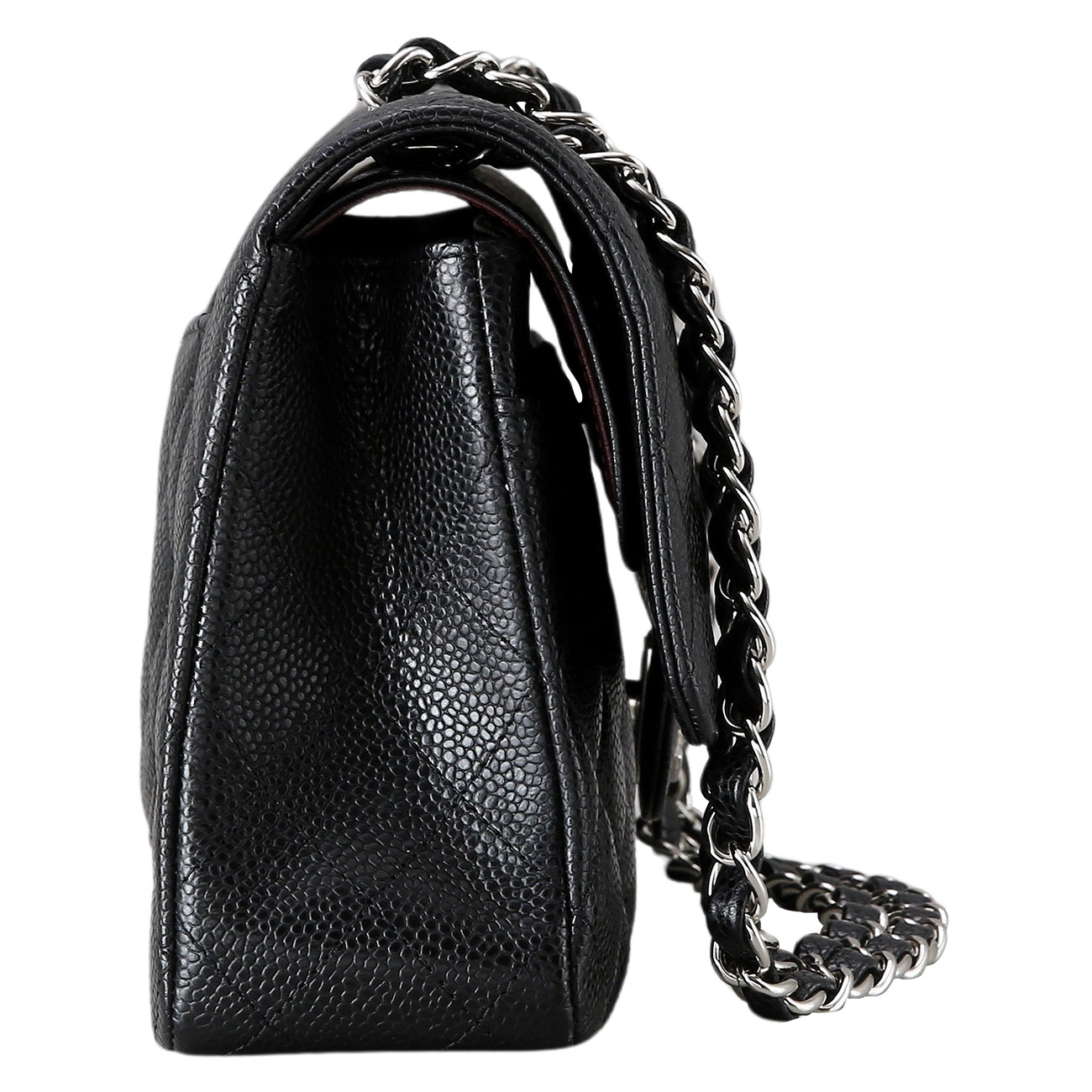 CHANEL(USED)샤넬 클래식 캐비어 미듐