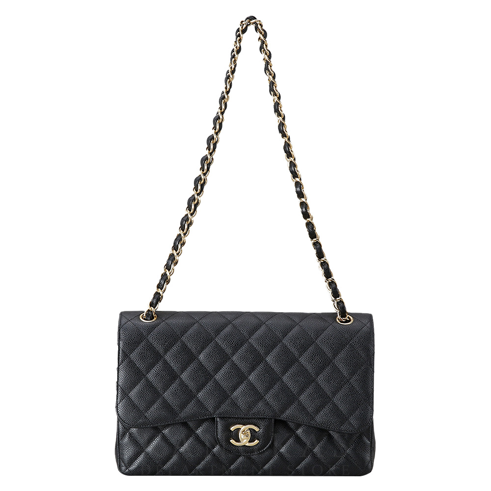 CHANEL(USED)샤넬 캐비어 클래식 라지 플랩백