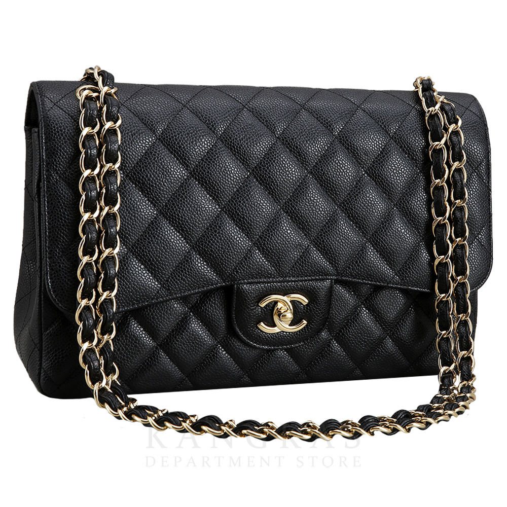 CHANEL(USED)샤넬 캐비어 클래식 라지 플랩백