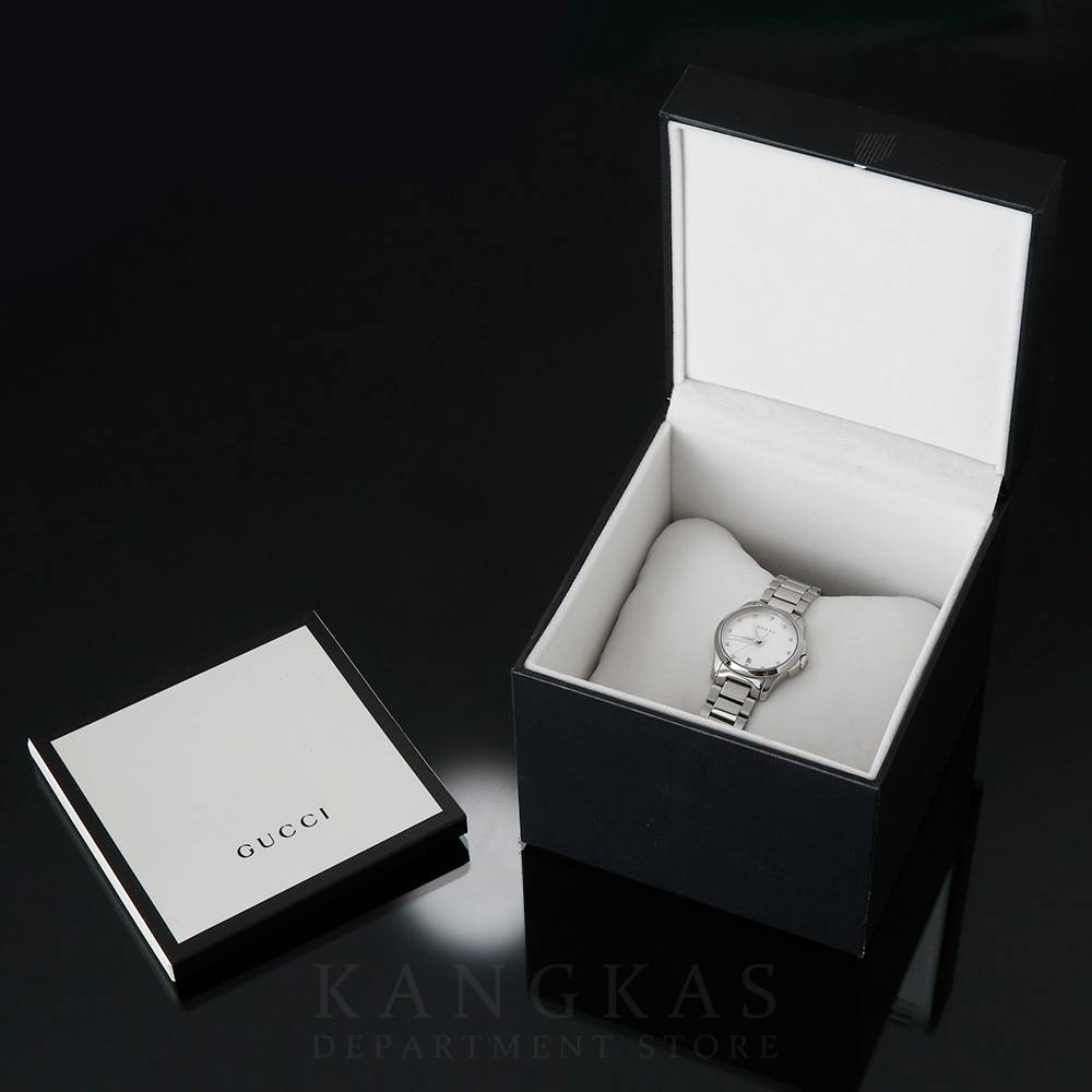 GUCCI(USED)구찌 126.5 레이디 스틸 워치