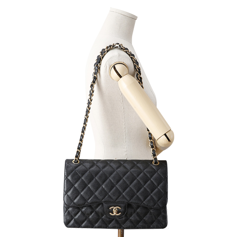 CHANEL(USED)샤넬 캐비어 클래식 점보